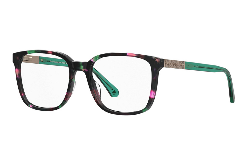 Kate Spade   FABLE MYA GREEN PINK HAVANA