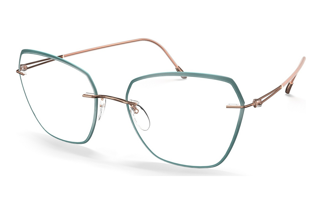 Silhouette   5566-LS 3530 Rose Gold / Teal