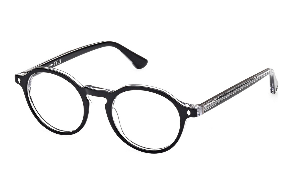 Web Eyewear   WE5440 001 Schwarz/Kristall