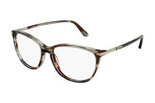 Rodenstock R5328 D brown grey structured, gold