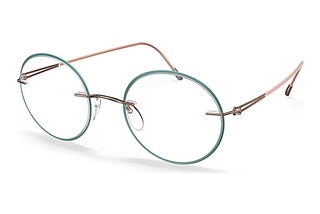 Silhouette 5566-JV 3530 Rose Gold / Teal