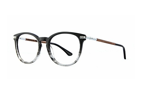 デザイナーズ眼鏡 Wood Fellas Pfersee (11002 macassar/black)