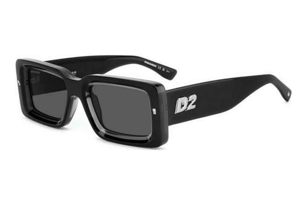 Dsquared2   D2 0142/S 08A/IR BLACK GREY