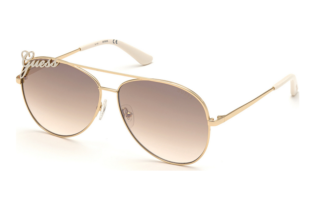 Guess   GU7739 28G braun verspiegelt28G - rosé-gold glanz / braun verspiegelt