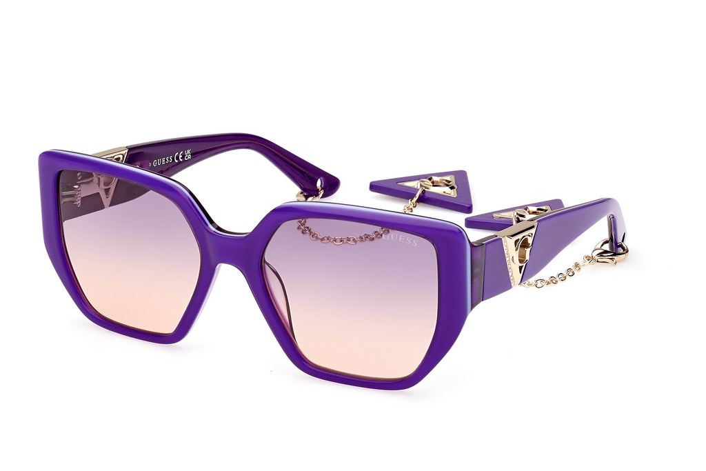 Guess   GU7892 81Z 81Z - violett glanz / violett ver.-verspiegelt