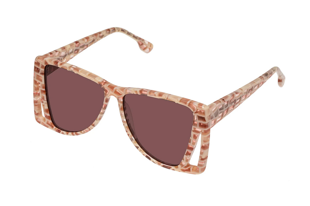 Le Specs   LE ISOSCELES LSL2001447 SMOKY BROWN MONOBLUSH MOSAIC