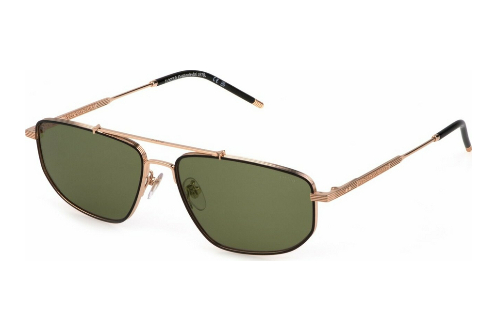 Lozza   SL2415 0302 GREENROSE GOLD WITH SEMI MATT BLACK PARTS