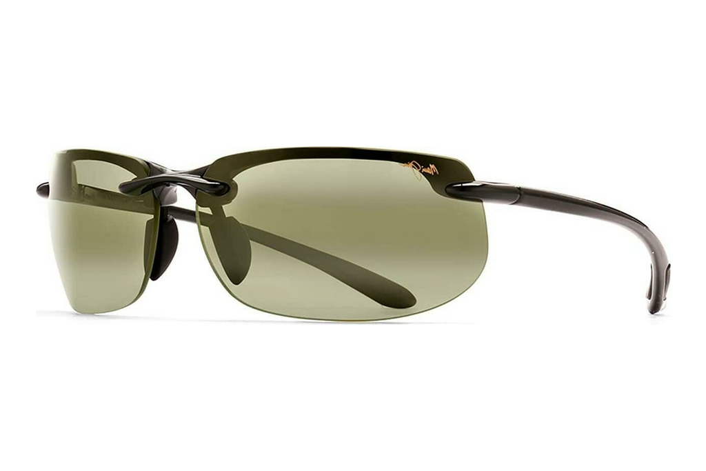 Maui Jim   Banyans HT412N-02 Maui HT™Gloss Black