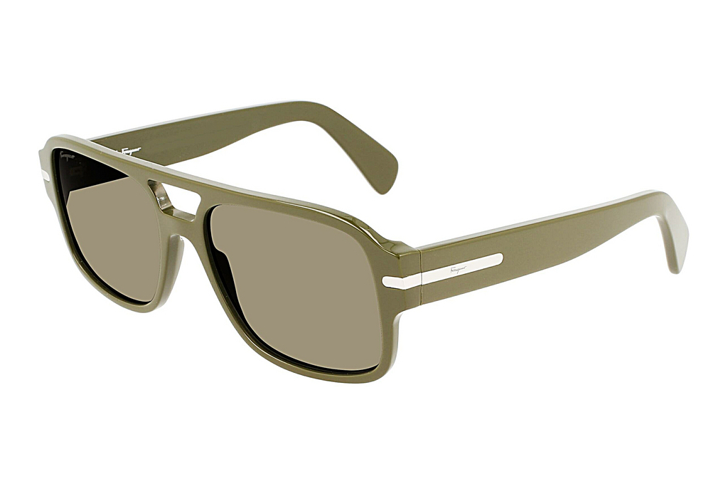 Salvatore Ferragamo   SF1038S 333 GREEN KHAKI