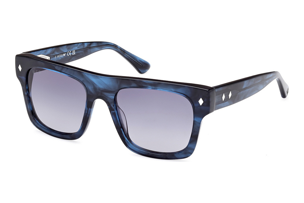 Web Eyewear   WE0354 92W blau verlaufendBlau/Gestreift