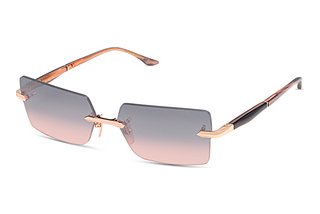 DITA DTS-462 02A DARK GREY TO PEACH GRADIENTROSE GOLD - EL MIRAGE SWIRL