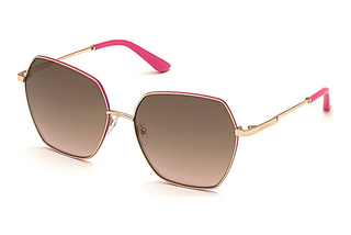 Guess GU7785 28G braun verspiegelt28G - rosé-gold glanz / braun verspiegelt