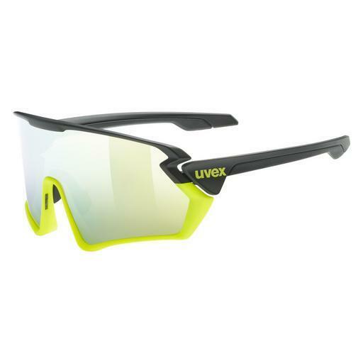 サングラス UVEX SPORTS sportstyle 231 black yellow matt